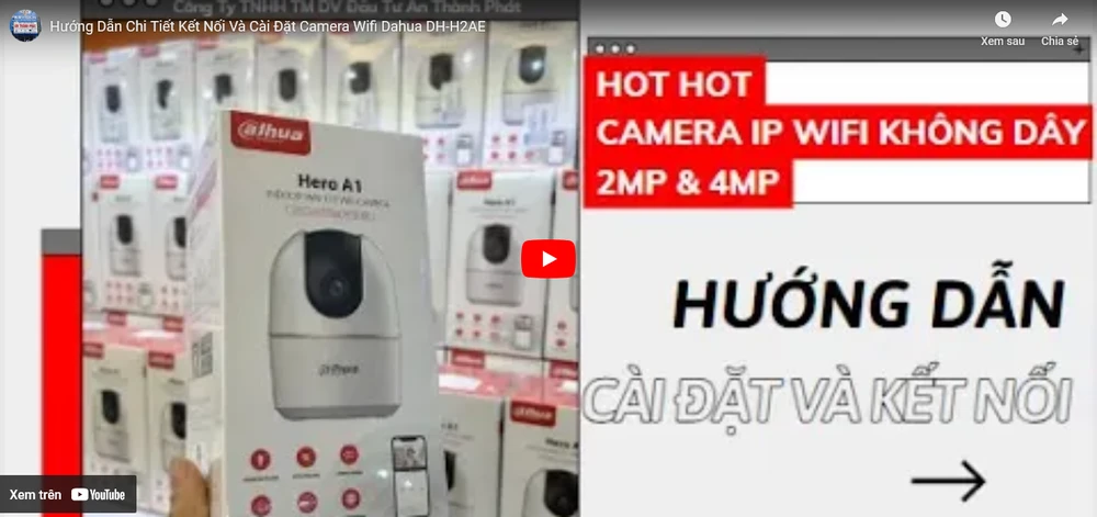 Mẫu Camera Wifi Bán Chạy Nhất Hiện Nay