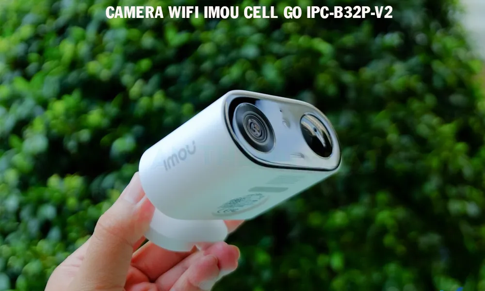 Giới Thiệu Camera Wifi Dùng Pin 2K IMOU IPC-B32P-V2