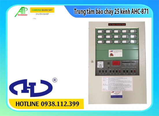 Lắp đặt camera Trung Tâm Báo Cháy Horing AHC-871(25 Kênh)