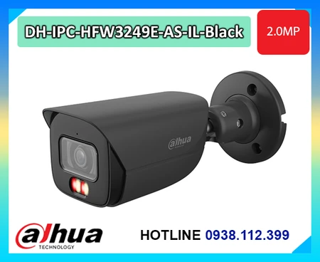 Lắp đặt camera Camera IP 2MP DAHUA DH-IPC-HFW3249E-AS-IL-Black