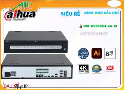 Đầu Ghi Hình IP Dahua DHI-NVR608H-64-XI,DHI-NVR608H-64-XI Chất lượng nhấtDHI-NVR608H-64-XI Chất Lượng,DHI NVR608H 64 XI,Giá Bán DHI-NVR608H-64-XI,Điểm bán DHI-NVR608H-64-XI,DHI-NVR608H-64-XI Chất lượng nhất,DHI-NVR608H-64-XI Chất Lượng,Bán Giá ,Nhà Phân Phối DHI-NVR608H-64-XI