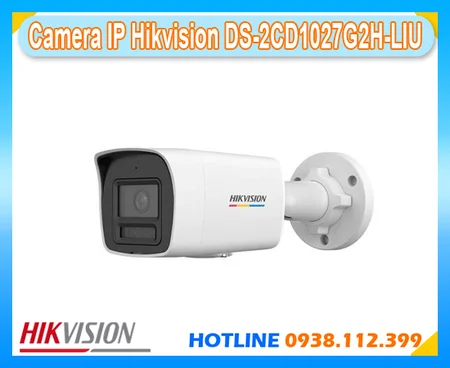 Lắp đặt camera Camera IP Hikvision DS-2CD1027G2H-LIU