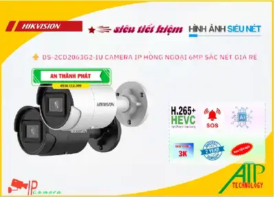 Lắp đặt camera Camera Hikvision DS-2CD2063G2-IU