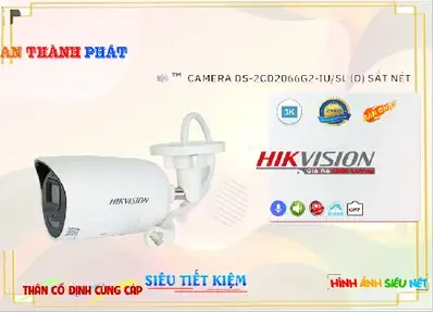 Lắp đặt camera Camera Hikvision DS-2CD2066G2-IU/SL(D)