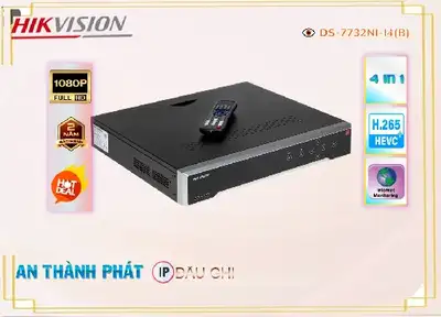 Lắp đặt camera Đầu Thu Hikvision DS-7732NI-I4(B)