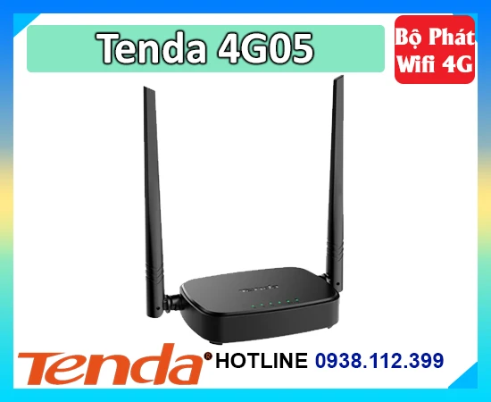 Lắp đặt camera Phát Wifi 4G Tenda 4G05