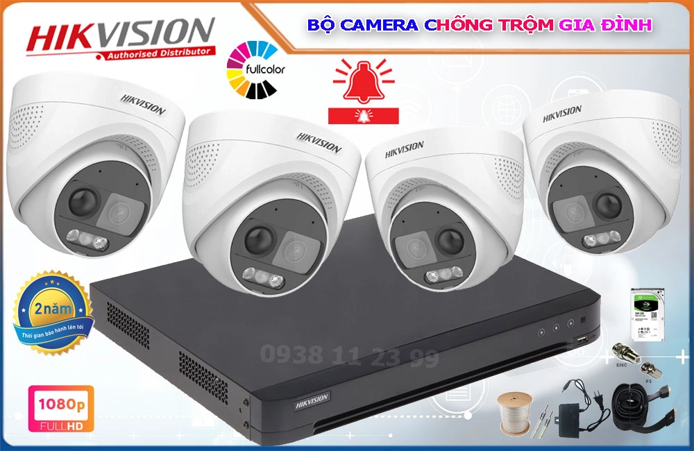 Bộ Camera Chống Trộm Cho Gia Đình, camera chống trộm chuyên dụng, trọn bộ camera chống trộm, lắp camera chống trộm gia