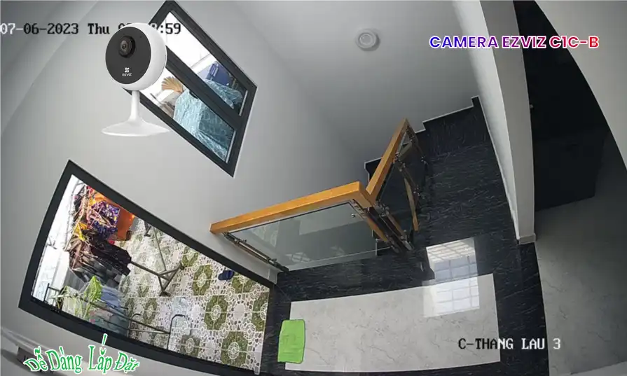 Camera C1C-B Wifi Ezviz Thiết kế Đẹp Camera C1C-B Wifi Ezviz Thiết kế Đẹp
