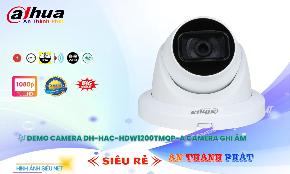 Camera DH-HAC-HDW1200TMQP-A Dahua Giá rẻ