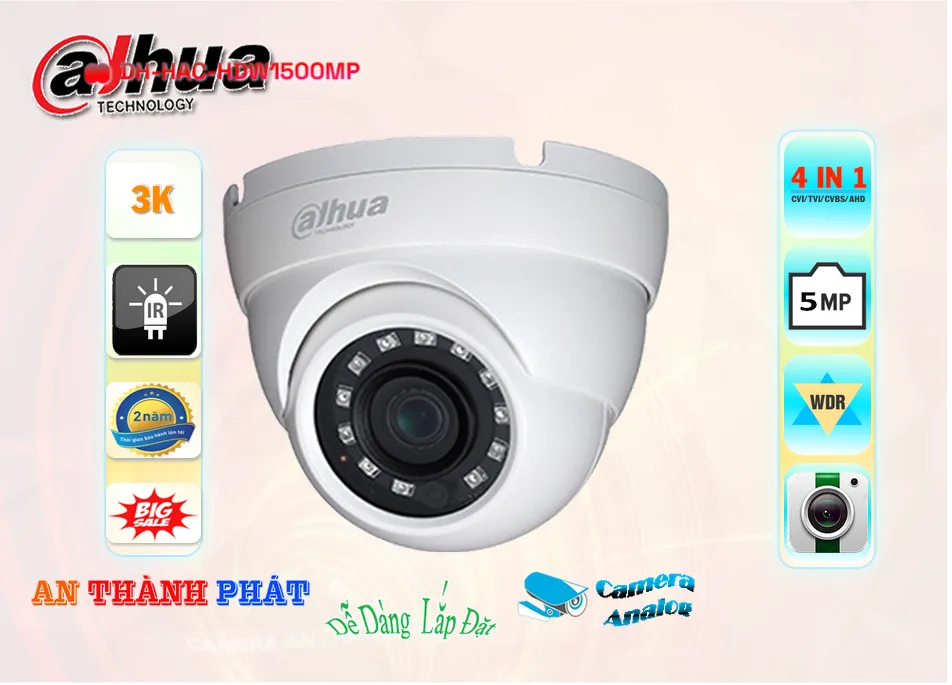DH-HAC-HDW1500MP Dahua Sắc Nét DH-HAC-HDW1500MP Dahua Sắc Nét