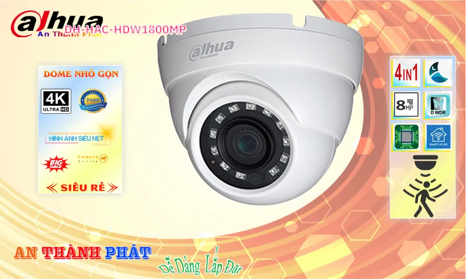 Camera DH-HAC-HDW1800MP Dahua Giá rẻ Camera DH-HAC-HDW1800MP Dahua Giá rẻ