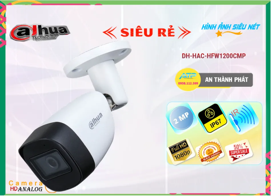 DH-HAC-HFW1200CMP Dahua Tiết Kiệm DH-HAC-HFW1200CMP Dahua Tiết Kiệm