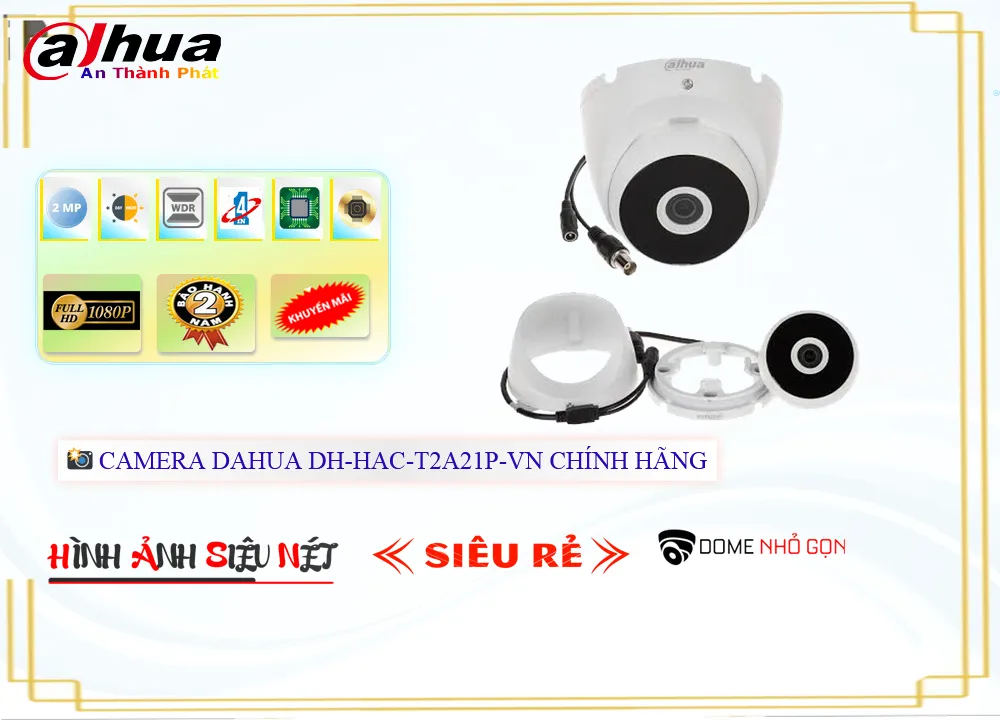 Camera An Ninh Dahua DH-HAC-T2A21P-VN Giá rẻ Camera An Ninh Dahua DH-HAC-T2A21P-VN Giá rẻ