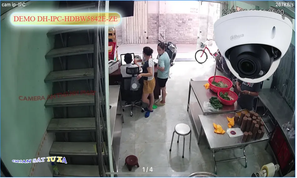 Camera An Ninh  Dahua DH-IPC-HDBW5842E-ZE Chất Lượng