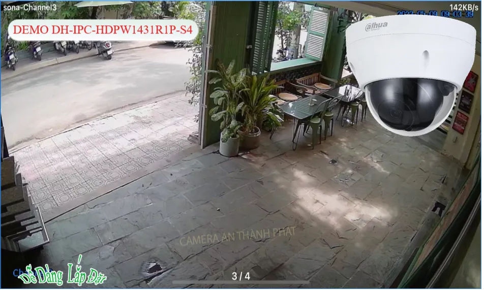 Camera An Ninh Dahua DH-IPC-HDPW1431R1P-S4 Mẫu Đẹp Camera An Ninh Dahua DH-IPC-HDPW1431R1P-S4 Mẫu Đẹp