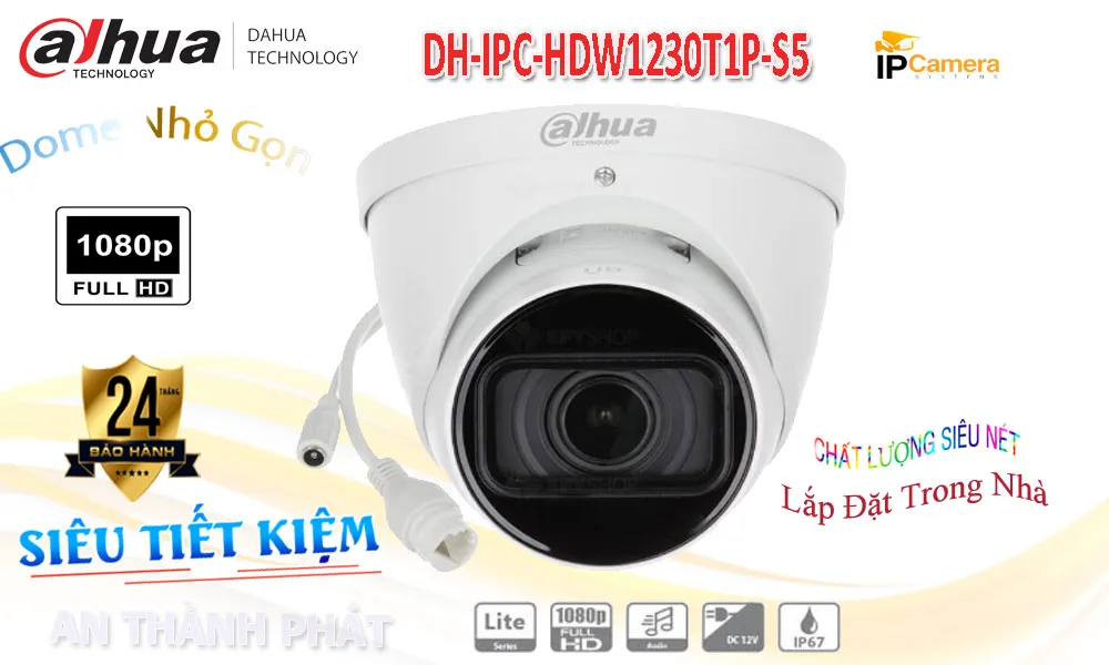 Điểm nổi bật camera ip DH-IPC-HDW1230T1P-S5