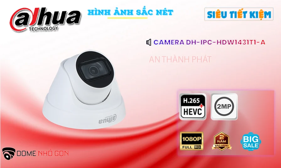 Camera Dahua DH-IPC-HDW1431T1-A Camera Dahua DH-IPC-HDW1431T1-A