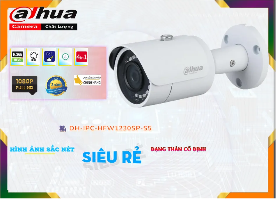 DH-IPC-HFW1230SP-S5 Camera Dahua DH-IPC-HFW1230SP-S5 Camera Dahua