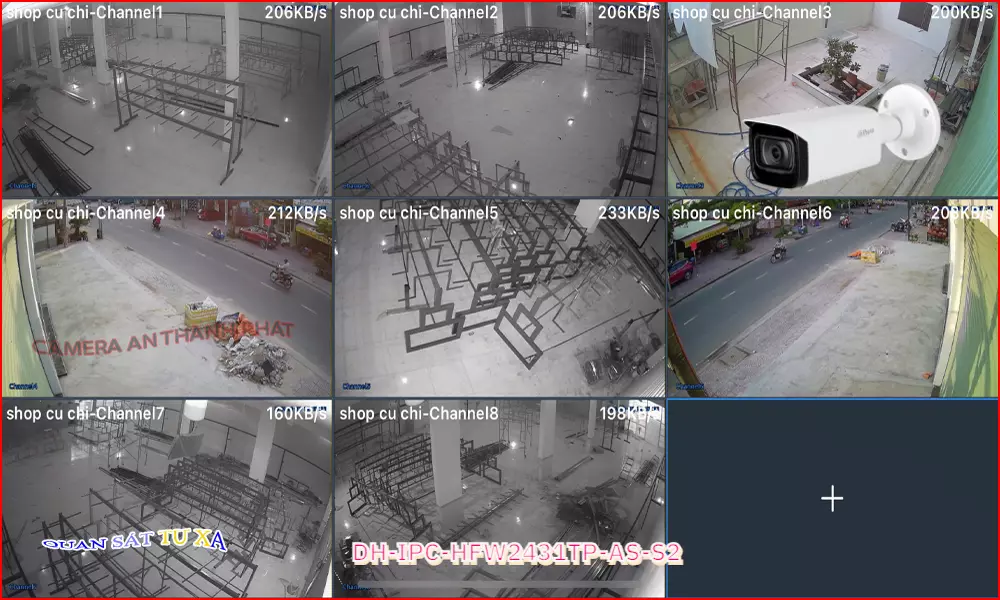 Hình demo camera quan sát chất lượng cao thông minh dahua DH-IPC-HFW2431TP-AS-S2