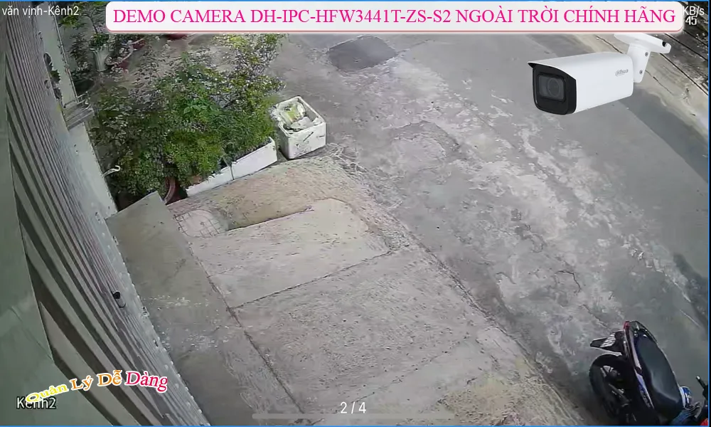 ۞ Camera An Ninh Dahua DH-IPC-HFW3441T-ZS-S2 Công Nghệ Mới ۞ Camera An Ninh Dahua DH-IPC-HFW3441T-ZS-S2 Công Nghệ Mới