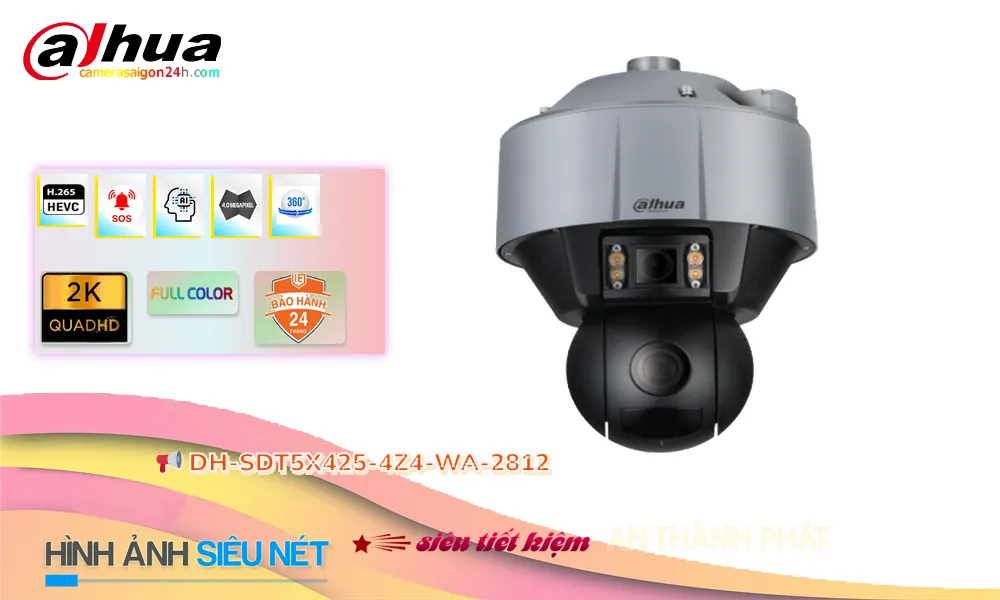 Camera DH-SDT5X425-4Z4-WA-2812 Dahua Chức Năng Cao Cấp Camera DH-SDT5X425-4Z4-WA-2812 Dahua Chức Năng Cao Cấp