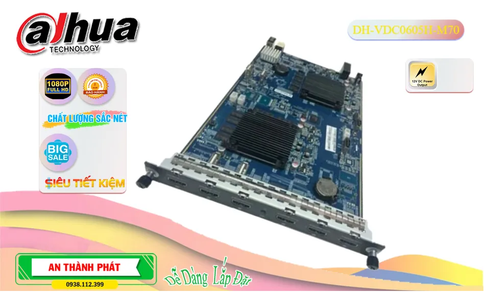 DH-VDC0605H-M70 Card video output cho giải pháp video wall