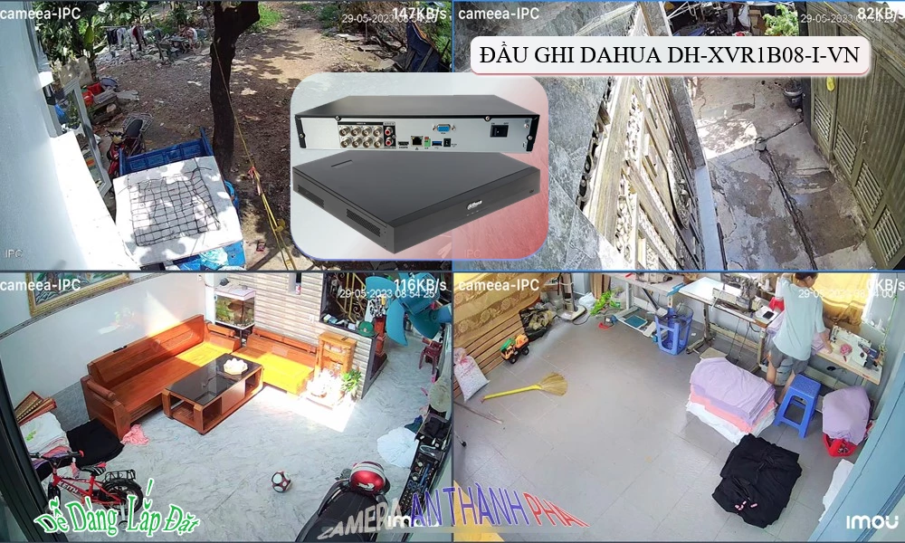 Đầu Ghi Dahua DH-XVR1B08-I-VN Đầu Ghi Dahua DH-XVR1B08-I-VN