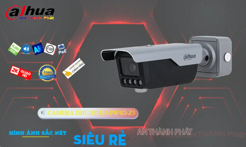 DHI-ITC413-PW4D-IZ3 Camera An Ninh Thiết kế Đẹp DHI-ITC413-PW4D-IZ3 Camera An Ninh Thiết kế Đẹp