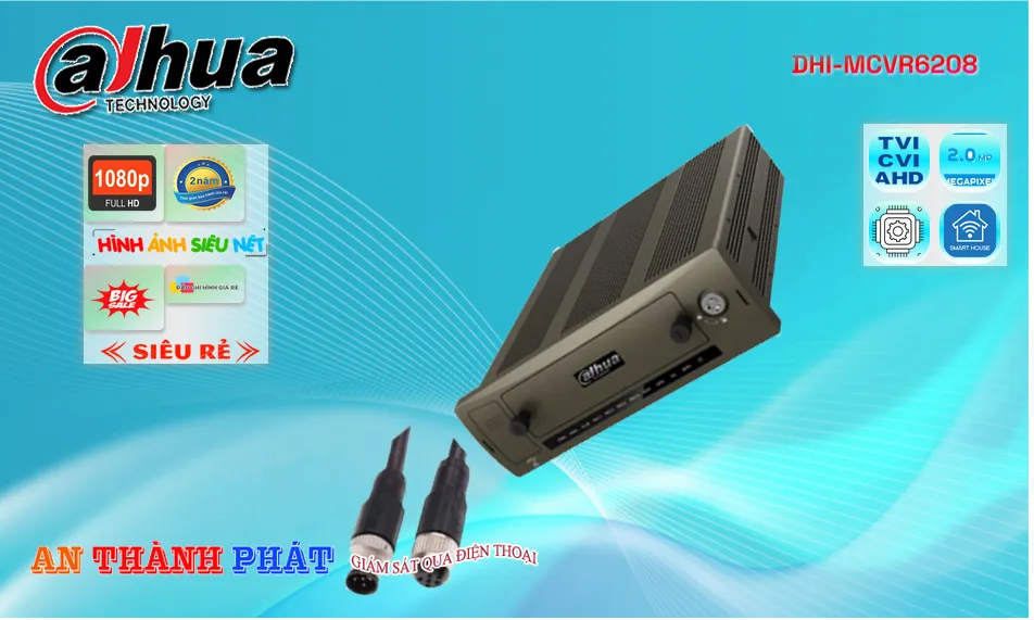 Đầu Ghi DHI-MCVR6208 Chất Lượng Đầu Ghi DHI-MCVR6208 Chất Lượng