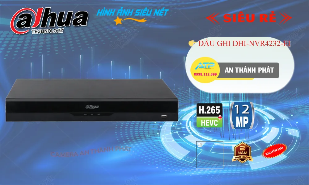 Đầu Ghi  Dahua Chức Năng Cao Cấp DHI-NVR4232-EI