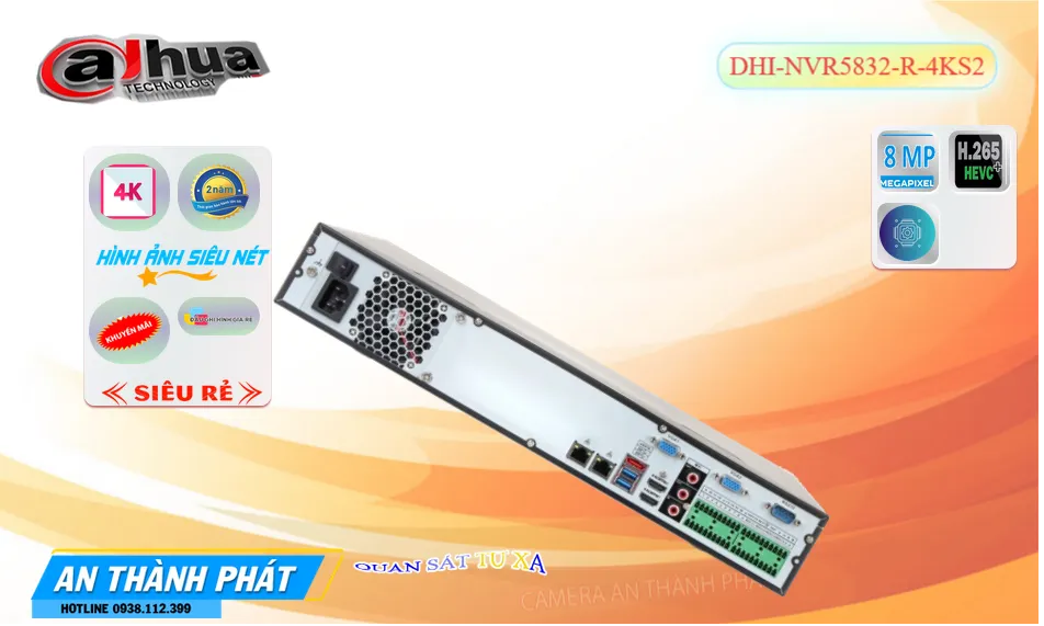 Đầu ghi hình Dahua DHI-NVR5832-R-4KS2