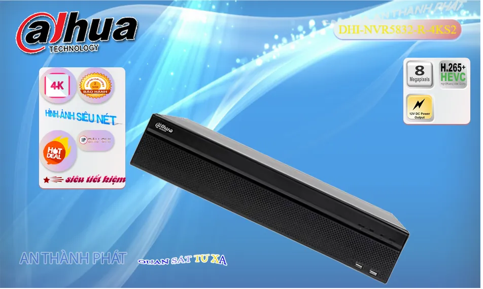 Đầu ghi hình Dahua DHI-NVR5832-R-4KS2