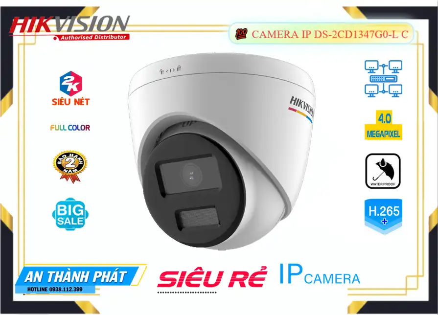 DS-2CD1347G0-LC Hikvision Sắc Nét DS-2CD1347G0-LC Hikvision Sắc Nét