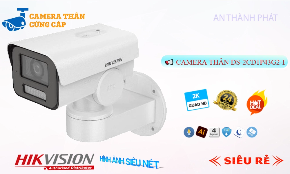Camera DS-2CD1P43G2-I Báo Động Chuyển Động Camera DS-2CD1P43G2-I Báo Động Chuyển Động