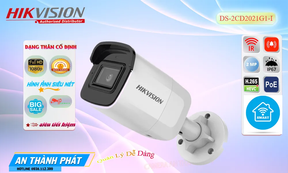 Camera Hikvision DS-2CD2021G1-I Camera Hikvision DS-2CD2021G1-I