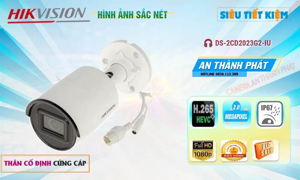 DS-2CD2023G2-IU Camera Hikvision Chất Lượng DS-2CD2023G2-IU Camera Hikvision Chất Lượng
