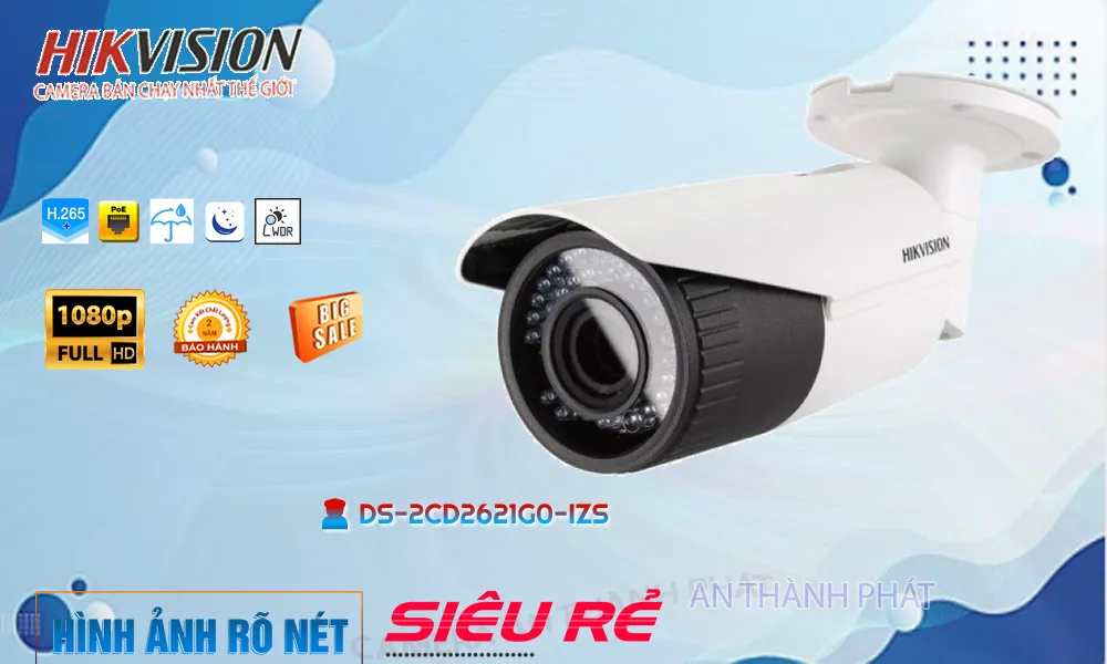 Camera An Ninh Hikvision DS-2CD2621G0-IZS Thiết kế Đẹp ۞ Camera An Ninh Hikvision DS-2CD2621G0-IZS Thiết kế Đẹp ۞