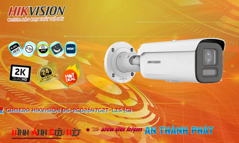DS-2CD2647G2T-LZS(C) Camera An Ninh Chức Năng Cao Cấp