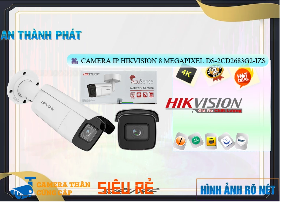 Camera Hikvision DS-2CD2683G2-IZS,DS-2CD2683G2-IZS Giá Hấp Dẫn,DS-2CD2683G2-IZS Giá Thấp Nhất,Thông số DS-2CD2683G2-IZS Công Nghệ IP ,Phân phối rẻ DS-2CD2683G2-IZS,Giá Phân Phối DS-2CD2683G2-IZS Siêu sắc nét 8.0 megapixel Ultra 4k ,Phân Phối Sỉ ,DS-2CD2683G2-IZS Bán Sỉ,Giá Bán DS-2CD2683G2-IZS,Công ty bán DS-2CD2683G2-IZS,thông số DS-2CD2683G2-IZS,DS-2CD2683G2-IZS Chất lượng nhất,DS-2CD2683G2-IZS giá kỹ thuật