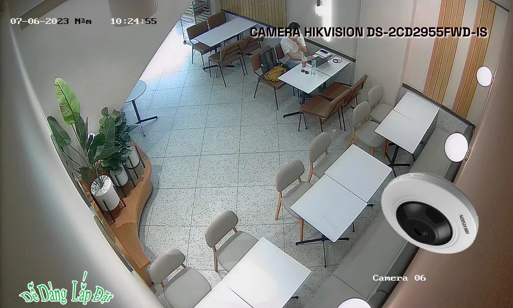 Camera DS-2CD2955FWD-IS Sắc Nét