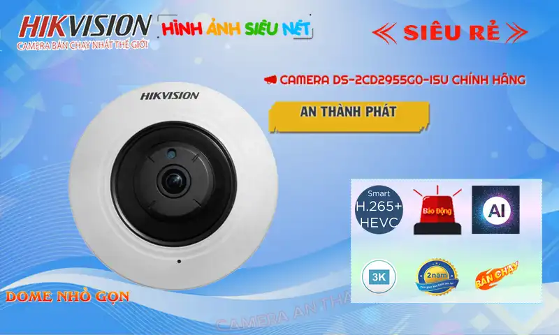 Camera Hikvision <b>DS-2CD2955G0-ISU</b> Camera Hikvision <b>DS-2CD2955G0-ISU</b>