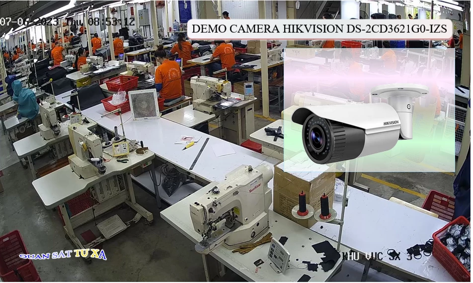 Camera DS-2CD3621G0-IZS Mẫu Đẹp Camera DS-2CD3621G0-IZS Mẫu Đẹp