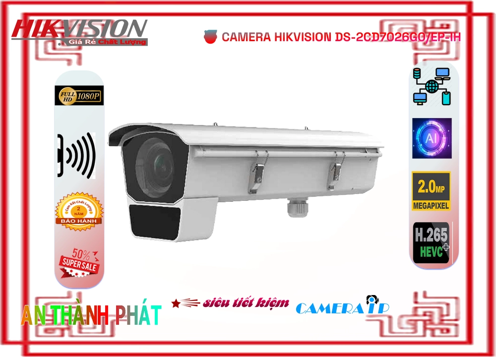 ❂  DS-2CD7026G0/EP-IH Camera Hikvision Công Nghệ Mới