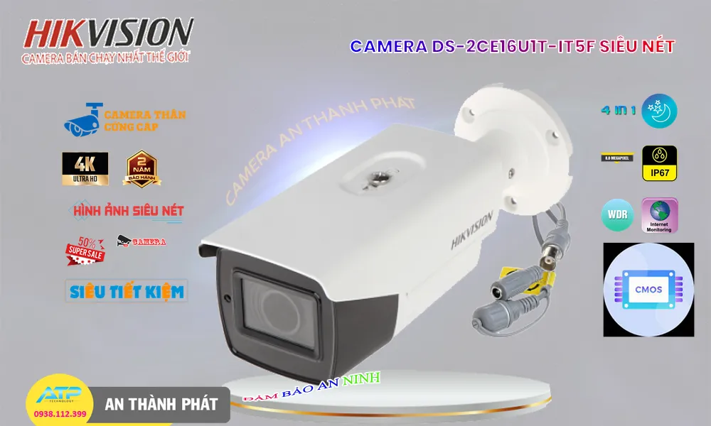 Hikvision DS-2CE16U1T-IT5F Siêu Nét Hikvision DS-2CE16U1T-IT5F Siêu Nét