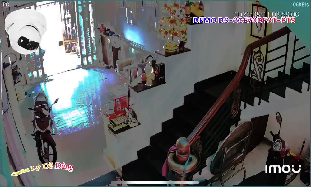 DS-2CE70DF3T-PTS Camera Hikvision Thiết kế Đẹp DS-2CE70DF3T-PTS Camera Hikvision Thiết kế Đẹp