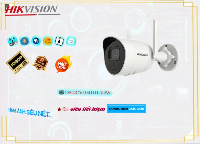 Camera IP Wifi Ngoài Trời Hikvision DS-2CV1041G1-IDW Camera IP Wifi Ngoài Trời Hikvision DS-2CV1041G1-IDW
