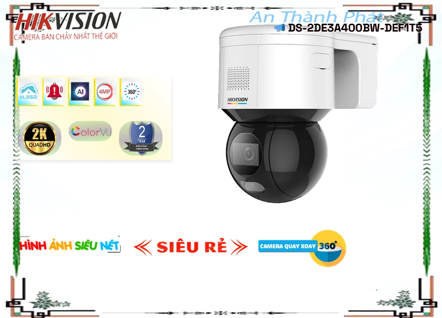 DS-2DE3A400BW-DEF1T5 Camera An Ninh Sắc Nét DS-2DE3A400BW-DEF1T5 Camera An Ninh Sắc Nét
