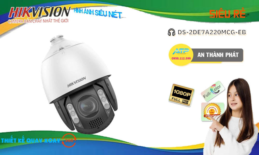 DS-2DE7A220MCG-EB Camera Thiết kế Đẹp Hikvision ❇ DS-2DE7A220MCG-EB Camera Thiết kế Đẹp Hikvision ❇