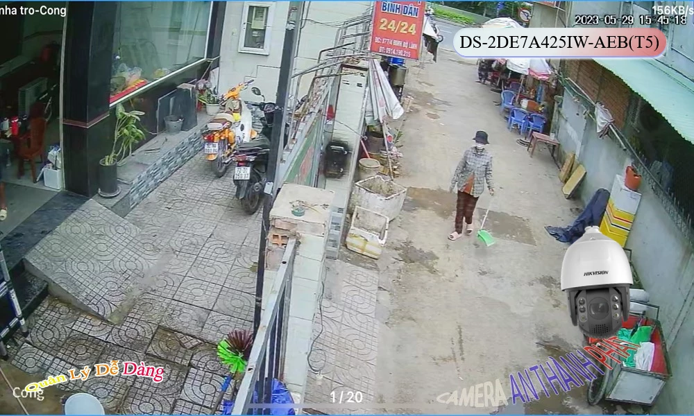 DS-2DE7A425IW-AEB(T5) Camera  Hikvision Hình Ảnh Đẹp