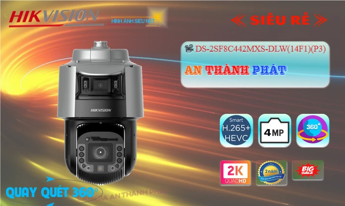 Hikvision DS-2SF8C442MXS-DLW 14F1 P3 Hình Ảnh Đẹp ✓